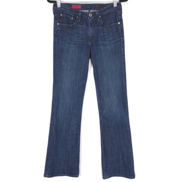 AG ADRIANO GOLDSCHMIED The Elite Women's Jeans Size 28R Flare Bootcut USA MADE - Picture 1 of 13